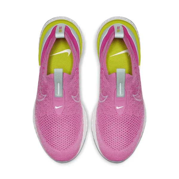 Nike Women's Epic Phantom React Flyknit Running Shoes - Size: 7, Pink
