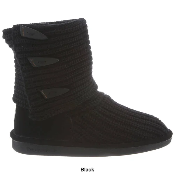 Bearpaw Women's Knit Tall Boot Gray 10