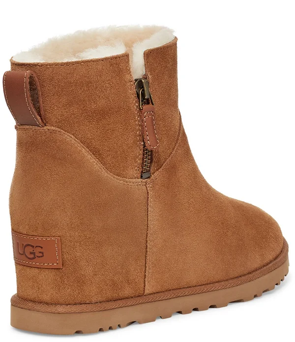 Ugg Classic Femme Zip Mini Grey 8.5