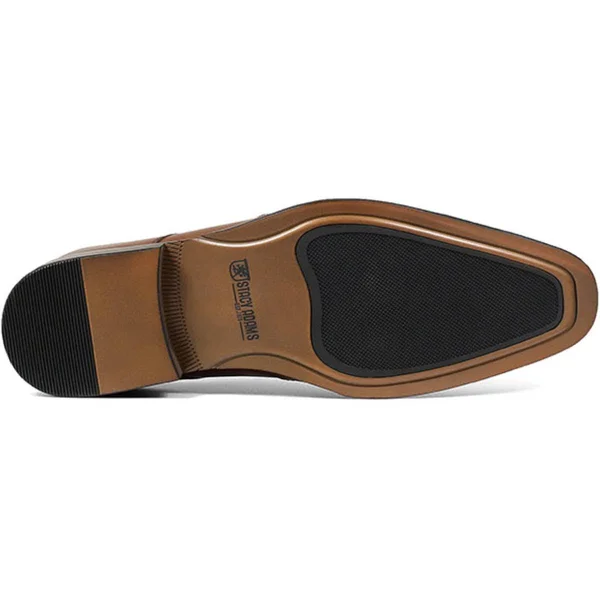 Stacy Adams Hewlett Wingtip Oxford - Men's - Cognac/Navy