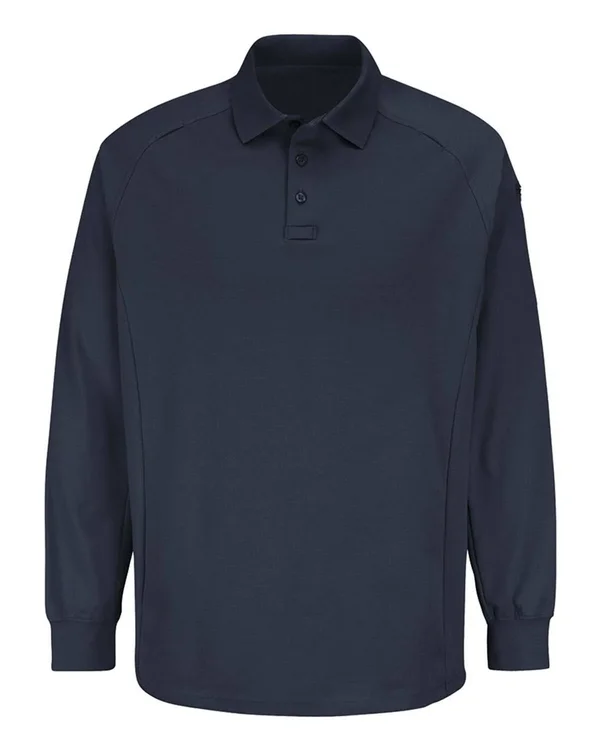 Horace Small Long Sleeve Special Ops Polo (HS5127) - Dark Navy, RG, S