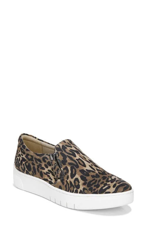 Naturalizer Hawthorn Platform Sneaker - Size 8.5 in Cheetah Print Fabric at Nordstrom