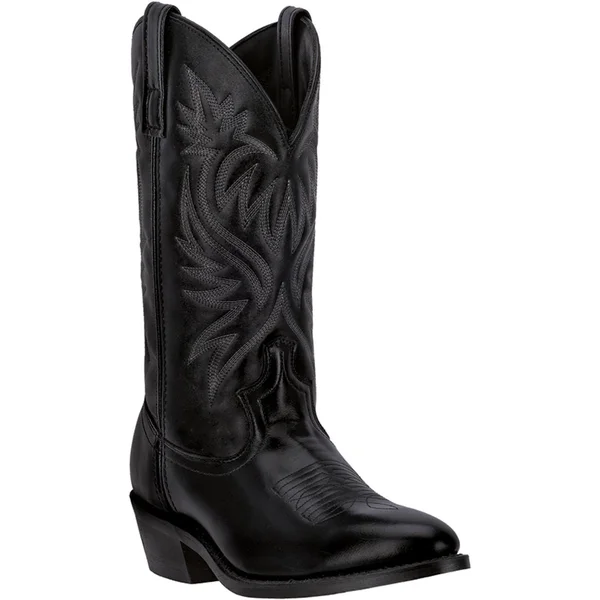 Laredo London Men's Leather Boots - Black