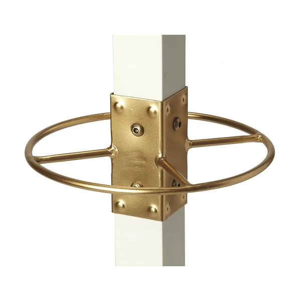 Copper Grove Andreas Coat Rack - Gold/Black - Rubbed
