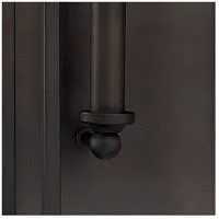 Capital Lighting 9629OB - Spencer 4 Light Outdoor Wall Lantern, Old Bronze