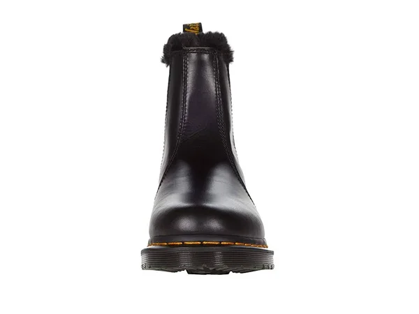 Dr. Martens Women's 2976 Leonore Boots - Dark Grey, 11 Medium US