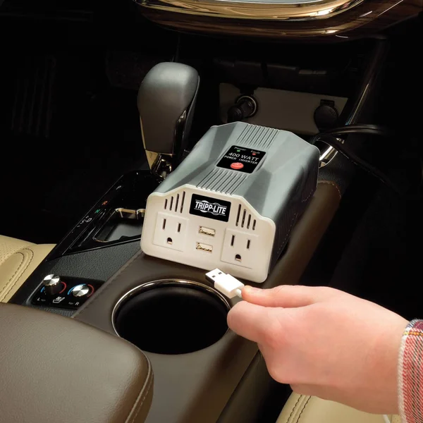 Tripp Lite PV400USB 400W Ultra Compact Car Inverter