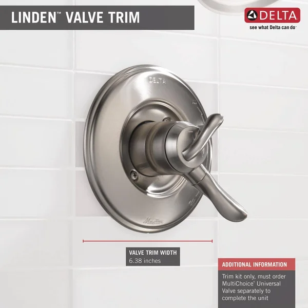 Delta T17094-CZ Linden Monitor 17 Series Valve Only Trim - Champagne Bronze