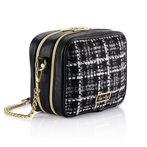 Itzy Ritzy Kelly Double Take Crossbody Diaper Bag in Black - Each