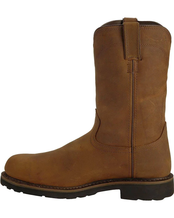 Justin Wyoming Waterproof Work Boots - Steel Toe