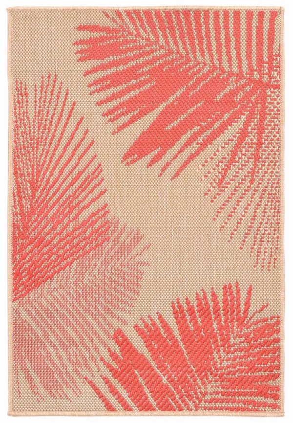 Liora Manne Terrace Palm 39x22 x 59x22 Rug - Turquoise