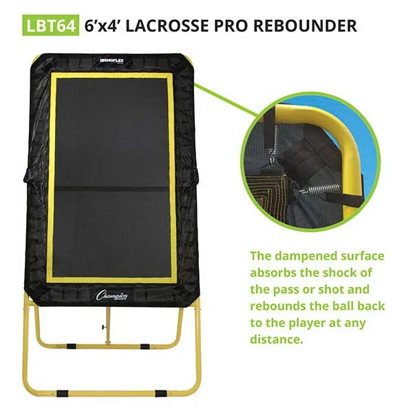 Champion Sports LBT64 Lacrosse XL Deluxe Rebounder
