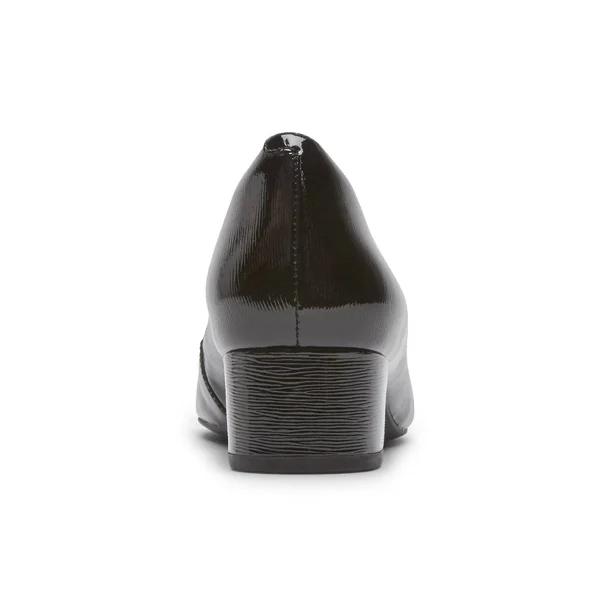 Rockport Total Motion Women's Gracie Heel Black Patent - 9.5 Medium