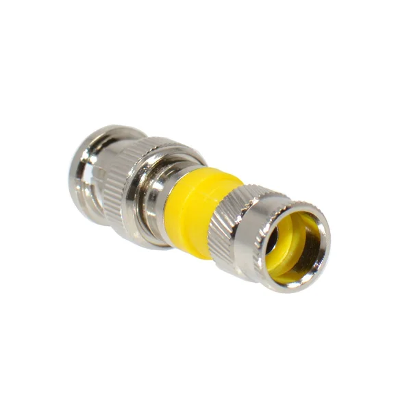 100 Pack BNC Compression Connector Adapter for RG6 Coax Cable Quad Shield CCTV