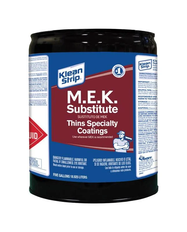 Klean Strip Methyl Ethyl Ketone substitute 5 Gal