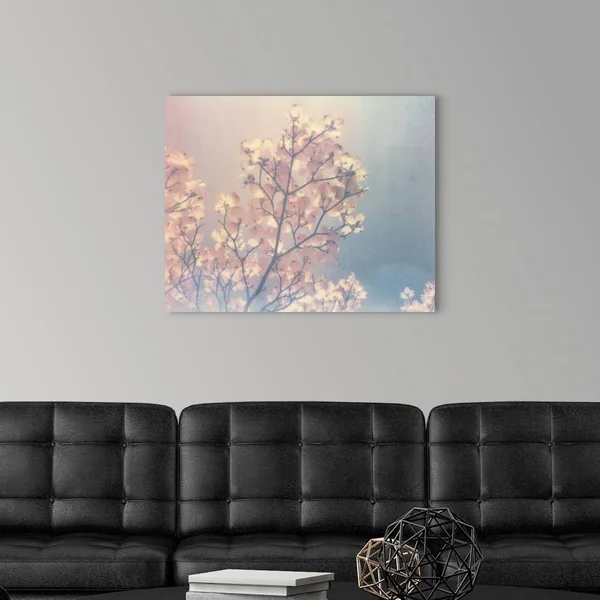 Flowering Dogwood I, Large Solid-Faced Canvas Wall Art Print, Great Big Canvas