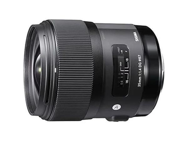 Sigma 340306 35mm F1.4 DG HSM Lens for Nikon (Black) - International Version