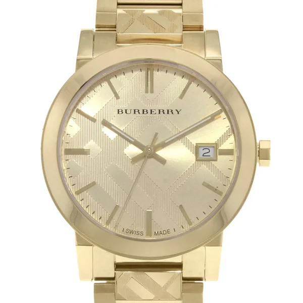 Burberry BU9038 Unisex Swiss Gold Ion-Plated Stainless Steel Watch
