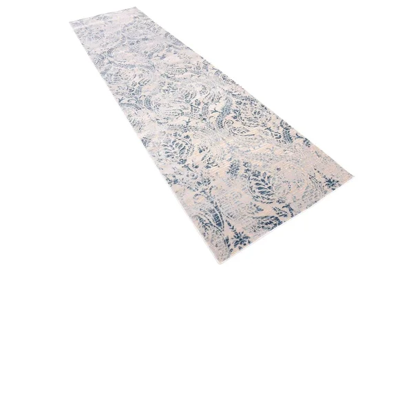 Unique Loom Paris Birch Blue 2& 7 x 10& 0 Runner Rug