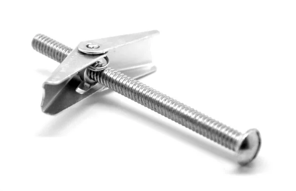 1/4x22-20 x 5x22 Coarse Thread Toggle Bolt Slotted Round Head Low Carbon Steel Zinc Plated