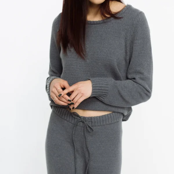 Faux Cashmere Fontaleoni Jogger Small - Black by Pudus Lifestyle Co.