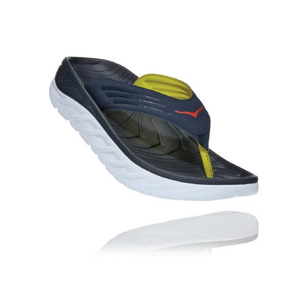 Hoka One One Ora Recovery Flip Men's - Ombre Blue/Fiesta, 9