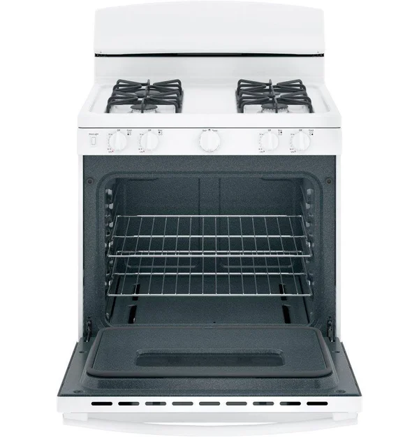 GE 30x22 Freestanding GAS Range White JGBS10DEMWW