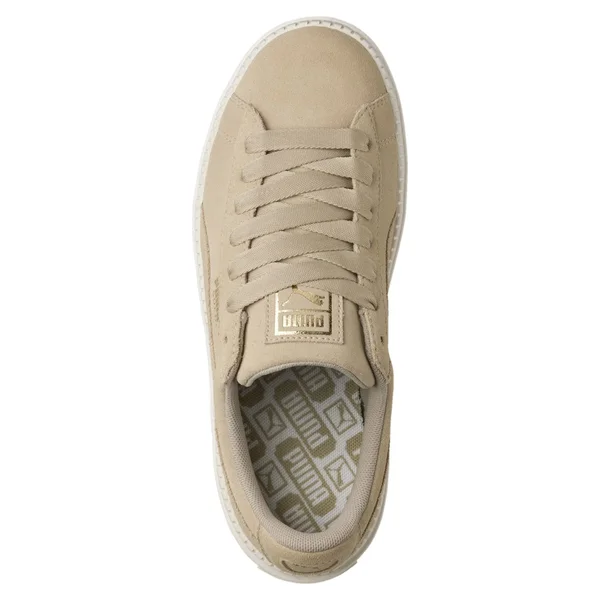 Puma Suede Platform Trace - Womens Shoes Safari/Marshmallow Size 9.5