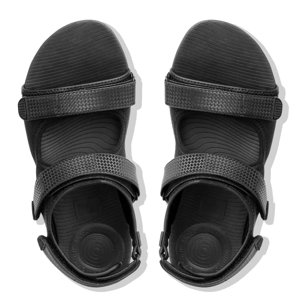 Fitflop Womens &Neoflex Back Strap& Sandals Black Mix