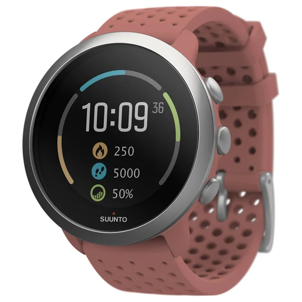 Suunto 3 GPS Sports Smartwatch (Granite Red)