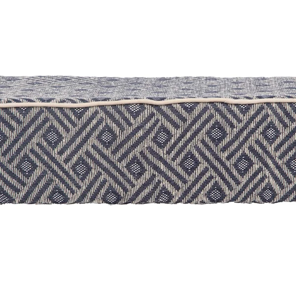 Spitiko Homes Upholstered Bench 43x16x17 inch - Blue