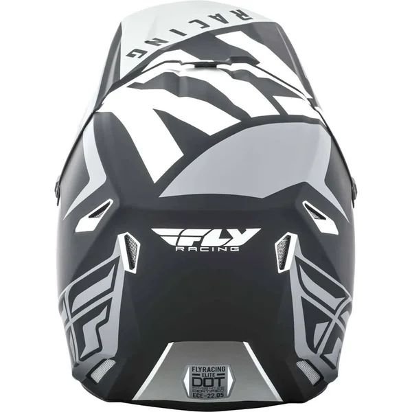Fly Racing 73-8618-6 Elite Vigilant Helmet Orange/Black MD