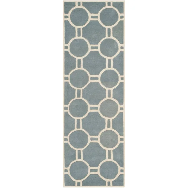 Safavieh Chatham Grey & Ivory 7& x 7& Square Rug