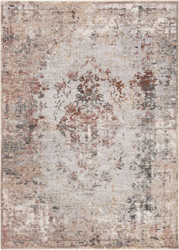 Safavieh Winston WNT351F Grey/Rust 5' x 8' Area Rug