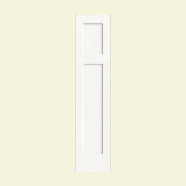 JELD-WEN 18 in. x 80 in. Craftsman White Painted Smooth Molded Composite MDF Interior Door Slab