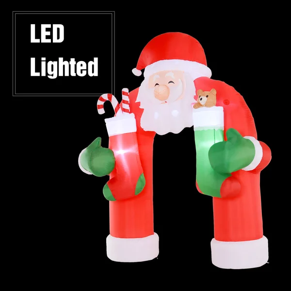 Homcom 11ft Airblown Inflatable Christmas Outdoor Lighted Yard