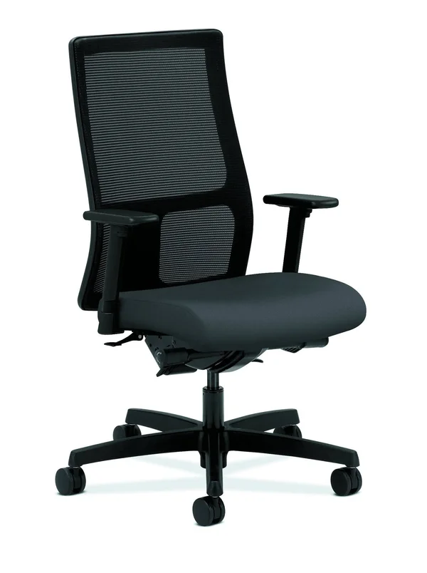 HON Ignition Mid-Back Mesh Task Chair - Synchro-Tilt, Back Angle
