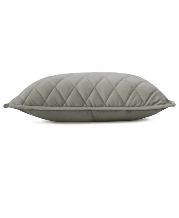 Jennifer Adams Velvet Diamond Sham (Natural Linen - Standard)