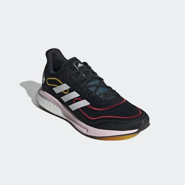 Women's Adidas Supernova Running Shoe, Size 8.5 M - Black