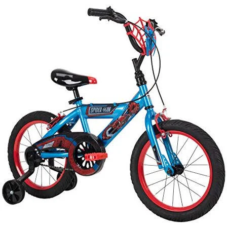 Huffy 12 inch Spider-Man Kid Bike Web Plaque Quick Connect