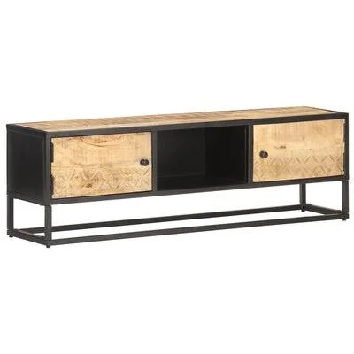 Rabasca Solid Wood TV Stand for TVs Up to 49x22 17 Stories