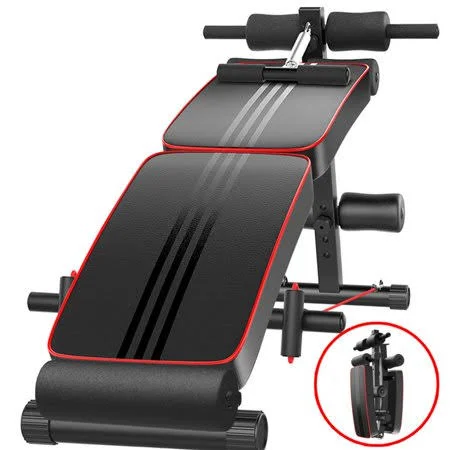 Umfun Sit Up Bench for Workout - Sit-ups Board Dumbbell Bench for Full Body ABS Exercises - Adjustable Fitness Core & Abdomin