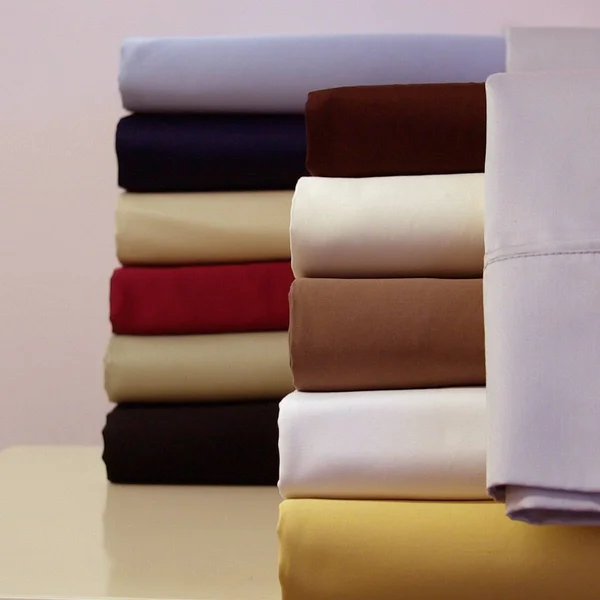 Royal Tradition Attached Waterbed Sheets Solid 100-percent Cotton 300 Thread Count: Queen, Gold