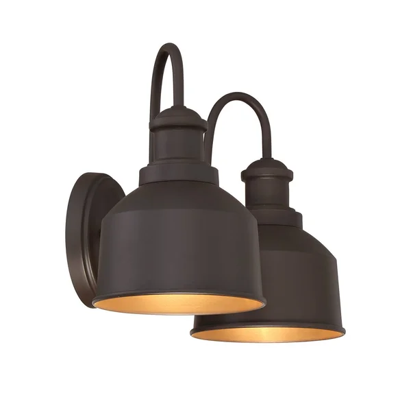 Meridian Lighting M50047orb 2 Light Oil Rubbed Bronze Exterior Wall Sconce