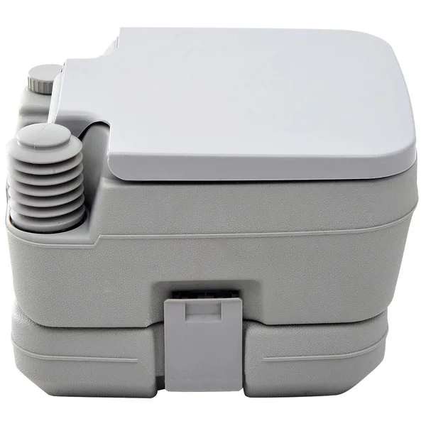 HomCom 2.8 Gallon (10L) Portable Camping Toilet - Gray