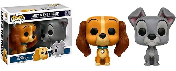 Disney Pop! Vinyl Figure Lady and The Tramp [2-pack]