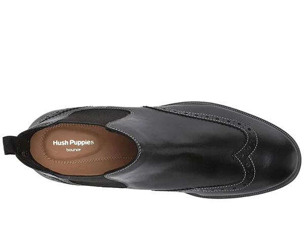 Hush Puppies Bailey Chelsea Boot 7.5 Women's Black