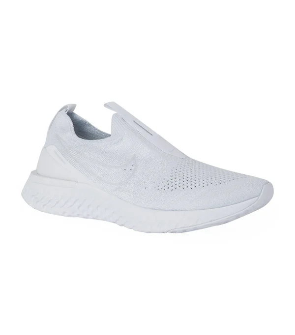 Nike Epic Phantom React Flyknit Women's Running Shoe Size 8.5 (White)