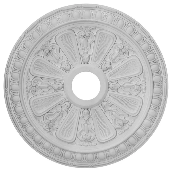 23 1/2x22OD x 3 7/8x22ID x 1x22P Bristol Ceiling Medallion (Fits Canopies Up to 3 7/8x22) - Hand-Painted Bronze