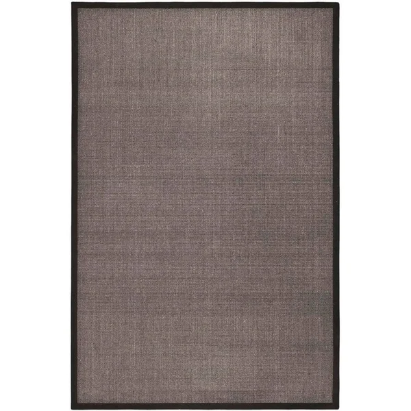 Safavieh NF441B Marble, Grey Natural Fiber 6& x 6& Square Area Rug